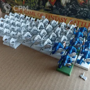 Описание картинки Ящеры и скинки / Saurus Warriors, Skink Archers от Red Ember по цене 7 500руб | Свободный Рынок Миниатюр - СРМ