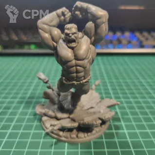 Описание картинки Immortal Hulk от Epic Bone Vagon по цене 2 000руб | Свободный Рынок Миниатюр - СРМ