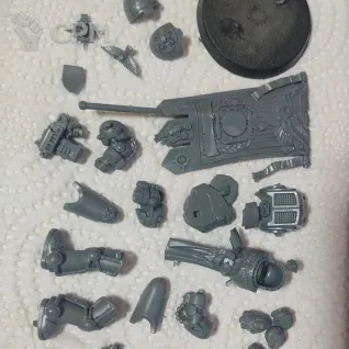 Описание картинки ancient in terminator armour из Crux Terminatus от ouklo по цене 2 800руб | Свободный Рынок Миниатюр - СРМ