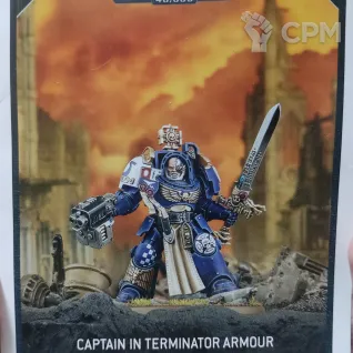 Описание картинки captain in terminator armour из crux terminatus от ouklo по цене 3 000руб | Свободный Рынок Миниатюр - СРМ