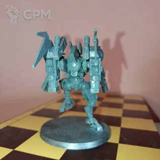 Описание картинки Commander In Coldstar Battlesuit от Kirumo по цене 2 000руб | Свободный Рынок Миниатюр - СРМ