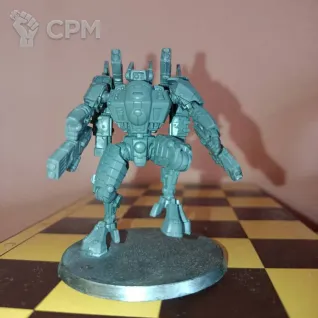 Описание картинки Commander In Coldstar Battlesuit от Kirumo по цене 2 000руб | Свободный Рынок Миниатюр - СРМ