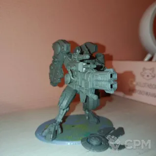 Описание картинки Riptide Battlesuit от Kirumo по цене 1 500руб | Свободный Рынок Миниатюр - СРМ