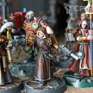 Описание картинки Kill Team: Inquisitorial Agents (Агенты Инквизиции) — Полный покрас от Nazgul of Mordovia по цене 20 000руб | Свободный Рынок Миниатюр - СРМ