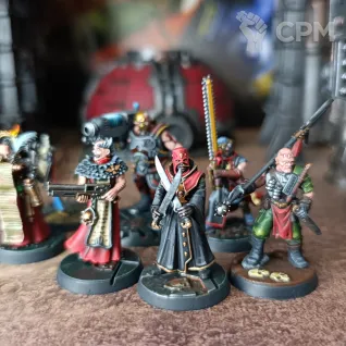 Описание картинки Kill Team: Inquisitorial Agents (Агенты Инквизиции) — Полный покрас от Nazgul of Mordovia по цене 20 000руб | Свободный Рынок Миниатюр - СРМ