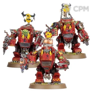 Описание картинки Meganobz 3 модели от Mekboy Workshop по цене 850руб | Свободный Рынок Миниатюр - СРМ