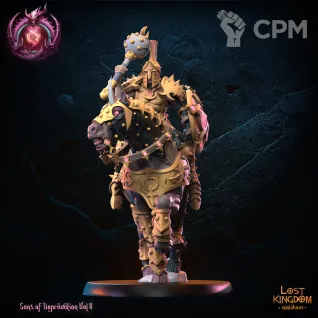 Описание картинки Slaanesh Chaos Cavalry от Daniilfedyakov по цене 2 700руб | Свободный Рынок Миниатюр - СРМ