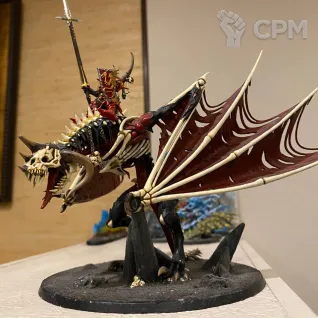 Описание картинки vampire lord on zombie dragon от ikumf по цене 6 900руб | Свободный Рынок Миниатюр - СРМ