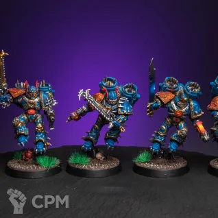 Описание картинки Night Lords Raptors от RavenwingSquad по цене 6 500руб | Свободный Рынок Миниатюр - СРМ