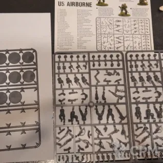 Описание картинки US Airborne plastic boxed set (17 минек) от paterdrag по цене 2 500руб | Свободный Рынок Миниатюр - СРМ
