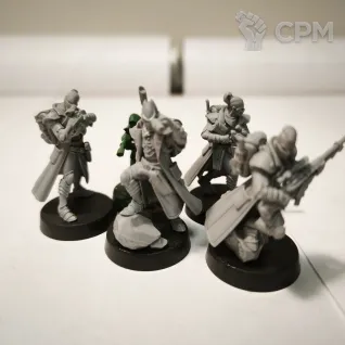 Описание картинки Рейнджеры Артель от Nighttear по цене 3 000руб | Свободный Рынок Миниатюр - СРМ