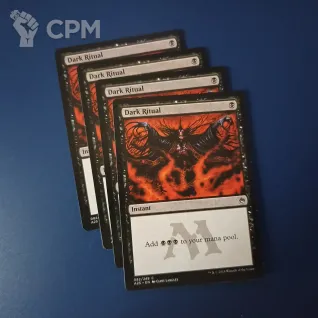 Описание картинки Dark Ritual x4 от  по цене 2 000руб | Свободный Рынок Миниатюр - СРМ
