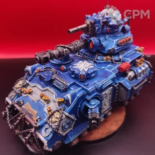 Описание картинки Warhammer 40k — Gladiator / Impulsor Ultramarines, все закачки, покрас, SLA №2 от Жидкий Пират по цене 8 500руб | Свободный Рынок Миниатюр - СРМ