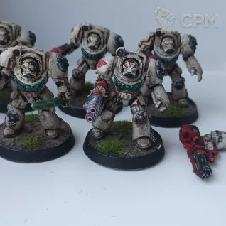 Описание картинки Deathwing terminator от N1k0o по цене 1 800руб | Свободный Рынок Миниатюр - СРМ