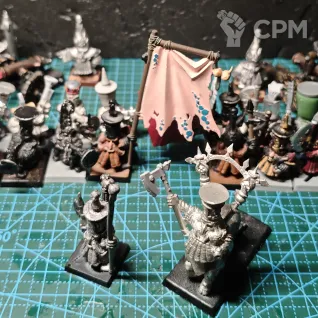 Описание картинки Армия Chaos Dwarfs оригинал от Киже по цене 30 000руб | Свободный Рынок Миниатюр - СРМ