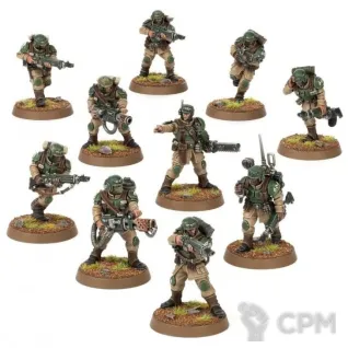 Описание картинки Cadian Shock Troops от MiniaturesFAN по цене 6 656руб | Свободный Рынок Миниатюр - СРМ