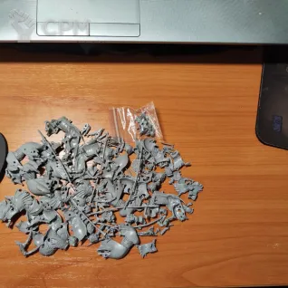 Описание картинки HEXWRAITHS - BLACK KNIGHTS от Сергиев Илья по цене 1 500руб | Свободный Рынок Миниатюр - СРМ