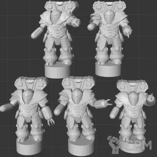 Описание картинки Gnome Battle Armor от White Blackjack по цене 299руб | Свободный Рынок Миниатюр - СРМ