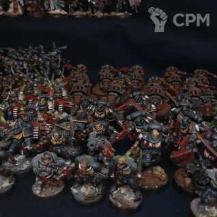 Описание картинки Raven Guard Army \ Армия Гвардии Ворона от Maeglin по цене 70 000руб | Свободный Рынок Миниатюр - СРМ