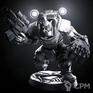 Описание картинки WarBoss (Blakgrab) от Магазин Альфария по цене 200руб | Свободный Рынок Миниатюр - СРМ