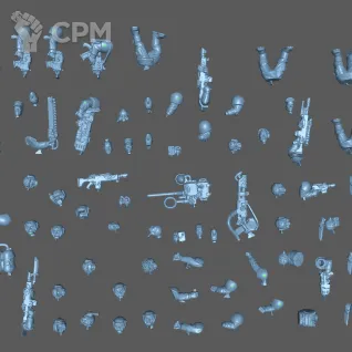 Описание картинки Cadian Shock Troops от Formosa Printing по цене 1 000руб | Свободный Рынок Миниатюр - СРМ
