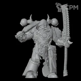 Описание картинки Night Lords Torture Master от Стальные Небеса по цене 200руб | Свободный Рынок Миниатюр - СРМ