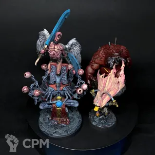 Описание картинки Основа для варбанды Двора / Court of the Seven Headed Serpent от Chain Brush по цене 3 500руб | Свободный Рынок Миниатюр - СРМ