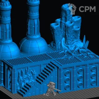 Описание картинки Miasma Big Chimney от Магазин Альфария по цене 1 200руб | Свободный Рынок Миниатюр - СРМ