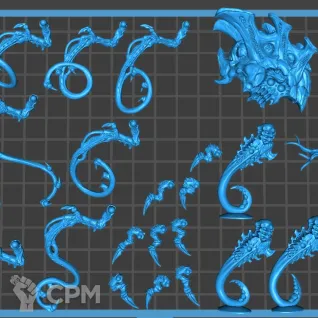 Описание картинки Venomthropes от Магазин Альфария по цене 300руб | Свободный Рынок Миниатюр - СРМ