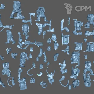 Описание картинки Kill Team: Kommandos от Formosa Printing по цене 1 150руб | Свободный Рынок Миниатюр - СРМ