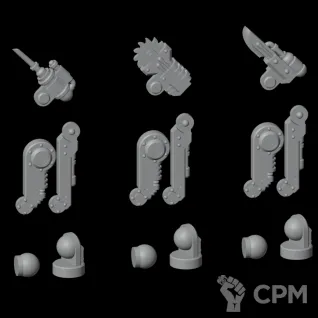 Описание картинки Apothecary's Mechanical Arm v1 от Стальные Небеса по цене 75руб | Свободный Рынок Миниатюр - СРМ