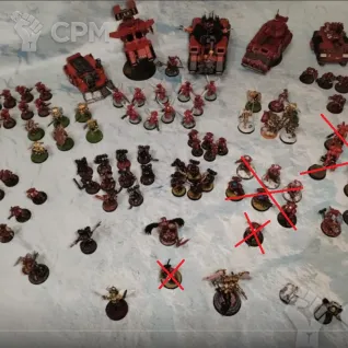 Описание картинки Blood Angels Army от Sevatar по цене 19 900руб | Свободный Рынок Миниатюр - СРМ