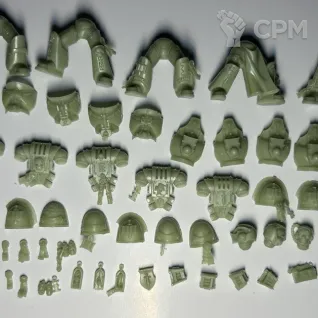 Описание картинки Grey Knights Strike Squad х 10. Литьё. от ASSV по цене 2 200руб | Свободный Рынок Миниатюр - СРМ