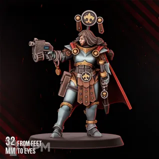 Описание картинки Legio Artemis Emissarius от Manufactorum76 по цене 175руб | Свободный Рынок Миниатюр - СРМ