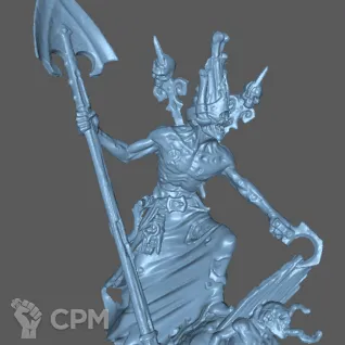 Описание картинки Gorslav the Gravekeeper от Formosa Printing по цене 400руб | Свободный Рынок Миниатюр - СРМ
