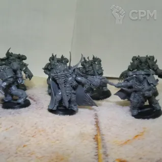 Описание картинки Dark vengeance Chaos space marines chosen + Chaos Lord от  по цене 2 000руб | Свободный Рынок Миниатюр - СРМ