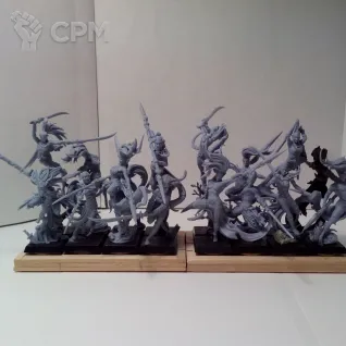 Описание картинки Боевые Танцоры__Wardancers (TOW) / Blade Dancers (T9A) - 16 шт. от Syryus по цене 4 800руб | Свободный Рынок Миниатюр - СРМ