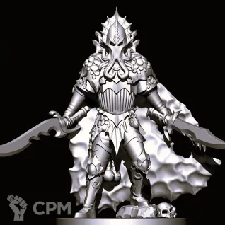 Описание картинки Dreadlord/Master with Sea Dragon Cloak 2 от Магазин Альфария по цене 250руб | Свободный Рынок Миниатюр - СРМ