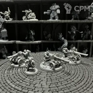 Описание картинки Warhammer 40000Krieg Heavy Weapon Squad от Houston Program по цене 700руб | Свободный Рынок Миниатюр - СРМ