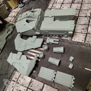 Описание картинки Caestus Assaulr Ram от Astramael по цене 2 500руб | Свободный Рынок Миниатюр - СРМ