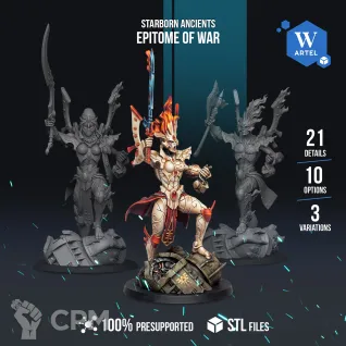 Описание картинки Epitome of War от Manufactorum76 по цене 1 250руб | Свободный Рынок Миниатюр - СРМ