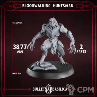 Описание картинки Bloodwalking Huntsman от Manufactorum76 по цене 170руб | Свободный Рынок Миниатюр - СРМ