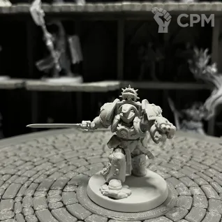 Описание картинки The Grey Knight Librarian от HoustonSpace  по цене 200руб | Свободный Рынок Миниатюр - СРМ