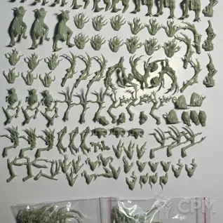 Описание картинки Dryads x 12. Литьё. от ASSV по цене 1 500руб | Свободный Рынок Миниатюр - СРМ