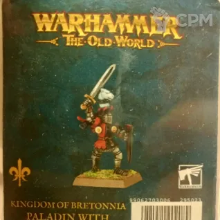 Описание картинки Paladin with Sword от Amelio по цене 5 000руб | Свободный Рынок Миниатюр - СРМ