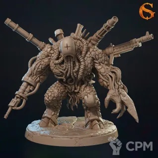 Описание картинки Gun Golems от Manufactorum76 по цене 1 500руб | Свободный Рынок Миниатюр - СРМ