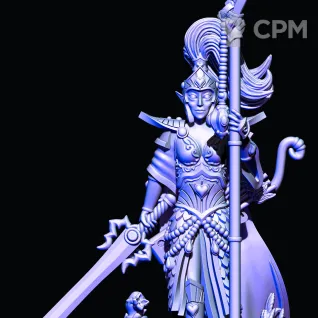 Описание картинки Handmaiden of the Everqueen от Магазин Альфария по цене 160руб | Свободный Рынок Миниатюр - СРМ