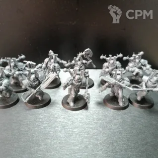 Описание картинки Khorne Berzerkers (ориг) #1 от Rivein по цене 4 100руб | Свободный Рынок Миниатюр - СРМ