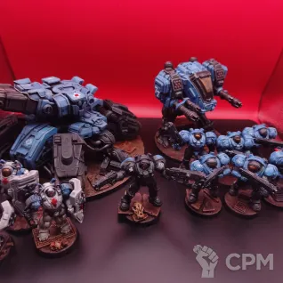 Описание картинки StarCraft Terran Strike Force — Рейнор, Marines, Medics, Goliath, Siege Tank — в покрасе от Жидкий Пират по цене 16 000руб | Свободный Рынок Миниатюр - СРМ