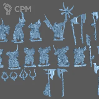 Описание картинки Chaos Chosen от Formosa Printing по цене 900руб | Свободный Рынок Миниатюр - СРМ